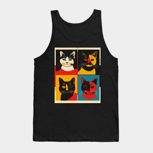 Cat LGBT Equality Efforts Tank Top by xXYazzyChanArtsXx